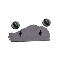Pins en émail personnalisés, Pins de revers en émail dur avec motif de dessin animé drôle 'Feu dans un poubelle', Logo personnalisé pour la vente en gros, cadeaux et accessoires vestimentaires