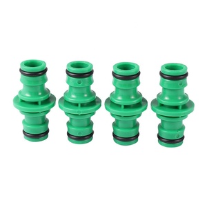 Adattatore per tubo flessibile in plastica a 2 vie per tubo acqua da giardino giunto rapido connettore di riparazione del capezzolo - Product Image 6