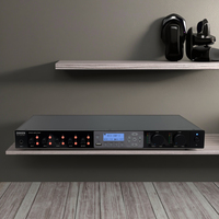 Amplificateur de puissance audio numérique multi-zones DEKEN DTA-2300 DT compatible Dante Airplay DLNA 300Wx2, amplificateur audio WiFi commercial