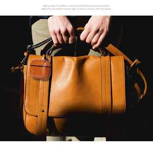 Nouveau casque sans fil en cuir PU accessoires antichoc étui de protection pour <span class=keywords><strong>Airpod</strong></span> <span class=keywords><strong>Pro</strong></span> <span class=keywords><strong>3</strong></span> - Product Image 6