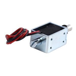 Actuador de <span class=keywords><strong>motor</strong></span> en miniatura de 48W 2A 5.5N, solenoide de empuje y tracción de CC 24V con carrera de 10 mm - Product Image 5