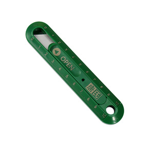 Automatic Rebound Utility Knife 0.6mm Thick Blade Carbon Steel Green For <b>Packaging</b> And Wallpaper Cutting - Product Image 5