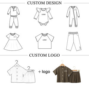 Profesional hecho verano lindo niños Top y pantalones cortos de punto Color sólido cómodo Casual niños conjuntos de ropa - Product Image 3