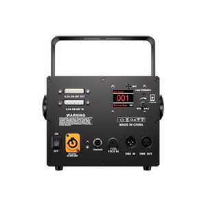 Luz Láser de Animación 3D Portátil DMX512 ILDA 3W RGB a Todo Color para Bodas, DJ y Discotecas - Product Image 6