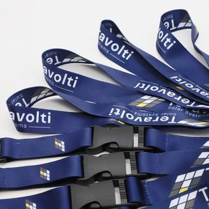 Custom Lanyards Keychain Solar System Corporate Gift Detachable Neck Strap Solar Energy Staff ID Card Holder Lanyard - Product Image 4
