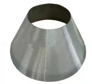 stainless steel centrifuge wedge wire basket for industry centrifuge basket vibrating screen mine selection
