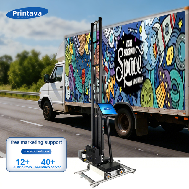 Printava Smart 3d Wall Printer With High Accuracy Vertical Wall Printer Wall Printers Machine for Vehicle Customization