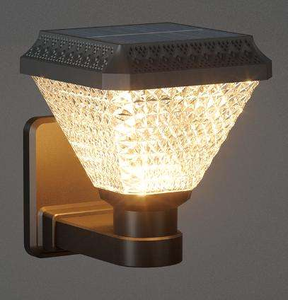 Lampe murale solaire LED moderne, petite, extérieure, étanche IP44, à batterie lithium, RGB, blanc chaud, avec piquet, pour éclairage paysager de <span class=keywords><strong>jardin</strong></span>, télécommandée - Product Image 1