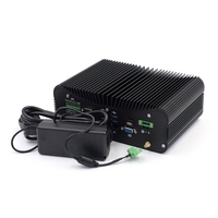 Mini-ordinateur industriel sans ventilateur, processeur Core Ultra 7 250U I7 1255U 1355U, 2*DDR5, double LAN 2.5G, 6*COM, Linux embarqué, PC industriel, GPIO, 4G