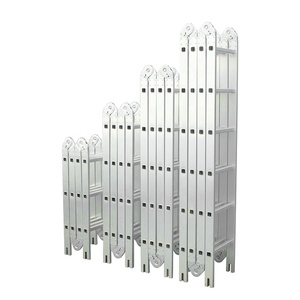 <span class=keywords><strong>Échelle</strong></span> <span class=keywords><strong>pliante</strong></span> multifonctionnelle <span class=keywords><strong>articulée</strong></span> en aluminium 2x4 3x4 4x4 5x4 6x4 - Product Image 1