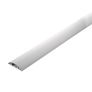 KSS High Series - Cannelure de câblage ronde en aluminium massif, 1 mètre, surface anodisée pour câblage au sol - Product Image 5