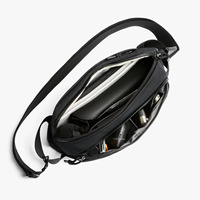 Sac banane unisexe multifonctionnel MACKAR en nylon, forme oreiller, design bandoulière neutre et imperméable avec fermeture éclair pour usage quotidien