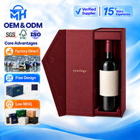 Boîte cadeau pour bouteille de vin personnalisée ODM OEM, fermeture magnétique, emballage de luxe, fabricant pour les vignerons, les importateurs et les sociétés de commerce