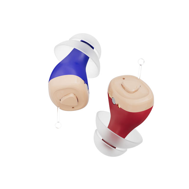OTC CIC Rechargeable Mini Invisible In-Ear Digital Hearing Aids with Charging Case for Seniors Wholesale Manufacturer OEM ODM
