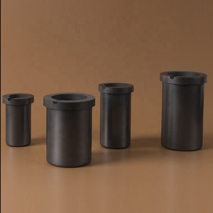 بوتقة من الجرافيت النقي العالي لإذابة الفضة المقاومة للحرارة أسطوانية مخصصة - Product Image 5