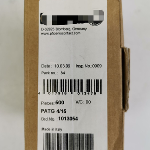 Contacto Aderbezeichnunwbrgstrger Patg 4/15 1013054 500 Pcs Nuevo Original Listo Stock Automatización Industrial Pac Dedicado Nuevo O - Product Image 1