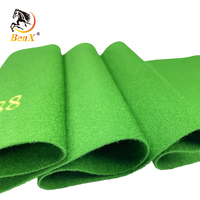BenX PNS888 Nappe pour table de billard et table de billard 8ft 9ft 12ft Tissu en laine vert