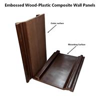 Panneau mural WPC moderne, écologique, extérieur, imperméable, composite bois-plastique, longueur et couleur personnalisées, 20x146mm
