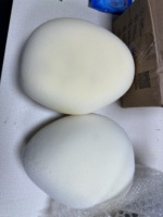 Coussin rond insonorisant personnalisé en pierre, en matériau EVA PE, avec éponge irrégulière à picots, éponge à picots implantés externement