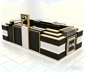 Kiosque <span class=keywords><strong>de</strong></span> parfums et cosmétiques sur mesure |   Comptoirs d'exposition modulaires haut <span class=keywords><strong>de</strong></span> gamme, vitrines LED et conception clé en main <span class=keywords><strong>de</strong></span> magasins <span class=keywords><strong>de</strong></span> détail - Product Image 4