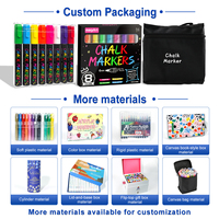 Ensemble de 36 stylos marqueurs à double pointe en acrylique pour la peinture sur bois, toile, pierre, roche, verre, artisanat DIY, fournitures artistiques