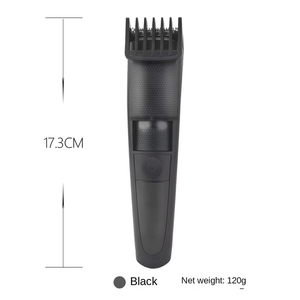 เครื่องตัดผมสแตนเลสแบบมืออาชีพ ชาร์จผ่าน USB ได้ ปรับระดับได้ ใช้ตัดผม/หนวดเครา สำหรับใช้ในบ้านและรถบ้าน - Product Image 3