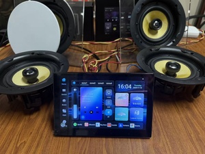 Nuevo <span class=keywords><strong>Amplificador</strong></span> <span class=keywords><strong>de</strong></span> Pared Android <span class=keywords><strong>de</strong></span> 8 Pulgadas, 32G, 4 Zonas, Airplay, DLNA, <span class=keywords><strong>WiFi</strong></span>, Teclado Táctil, Alto Rendimiento, <span class=keywords><strong>Amplificador</strong></span> Inteligente <span class=keywords><strong>para</strong></span> el Hogar, 8*30w - Product Image 4