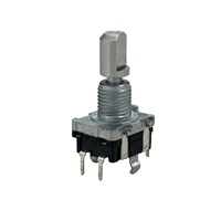 FORWARD Taiwan DC11B Rotary Encoder Kelas Industri 15/20/25mm Poros Logam Vertikal DC 5V Pin PC Keandalan Tinggi Umur Panjang