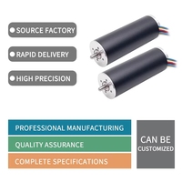 Moteur électrique sans balais DC 12V 24V 22mm x 60mm, 20000 tr/min, micro-moteur électrique haute vitesse