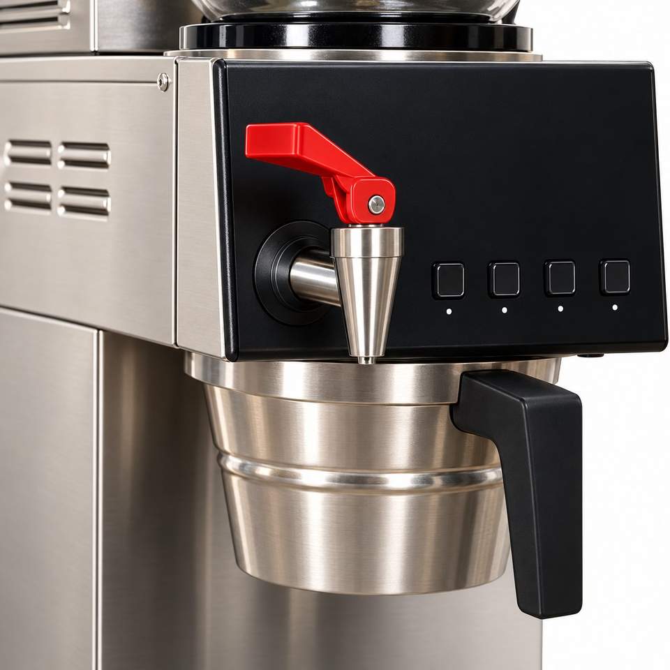 Plug Drawing Simple Cafe Ready Digital Brew Controls Hot Water Faucet Automatic Drip Coffee ...