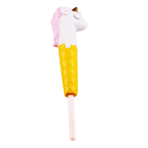 Juego de bolígrafos de unicornio con diseño de helado, juguete antiestrés de plástico para niños de 5 a 7 años, diseño unisex - Product Image 2