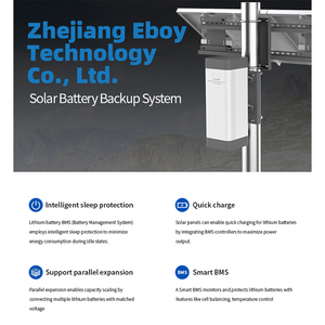 Off Grid <b>Solar</b> <b>System</b> for Home Use With <b>Lights</b> Tv Freezer Energy Hybrid Battery Storage Commercial ECN-24SY60S100-N Off Grid Sol - Product Image 2