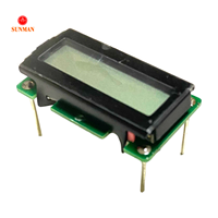 عداد ساعات XMCU 703-PR-102 مع شاشة LCD قابلة للتخصيص حسب حجم العرض