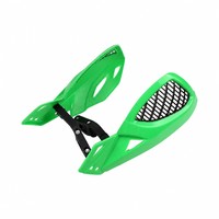 Paire de protège-mains universels réglables et durables en maille avec support en plastique pour moto tout-terrain, VTT et motocross, déflecteur de guidon pare-vent