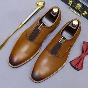 Chaussures Oxford ASTON M.JAZZ faites à la main, de haute qualité, personnalisées, en cuir véritable pour homme, à lacets, respirantes, légères, pour mariage, fête, décontractées - Product Image 6