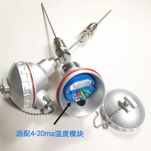 K Type Thermocouple Pt100 Thermal Resistor Temperature Sensor 0-1300C Screw Terminal Assembly Probe For Furnace Measurement - Product Image 3