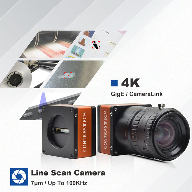 4K 29kHz High Speed Machine Vision Industrial Line Scan Camera for Paper Surface Inspection Network Camera