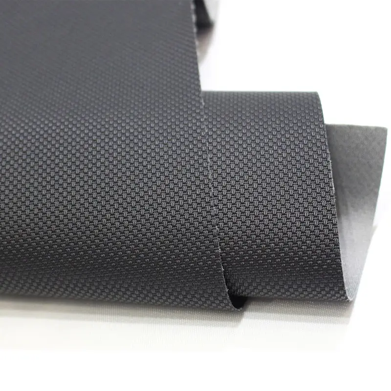 Tela de cuero sintético para motocicleta, tejido de pu/pvc, fabricado en China