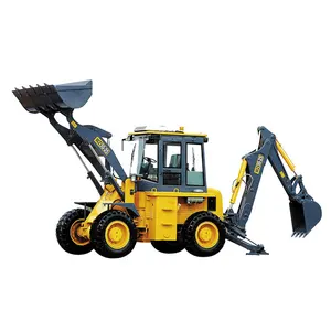 Roda pemuat backhoe Mini pabrik CE EURO 5 EPA wz30-25 backhoe loader