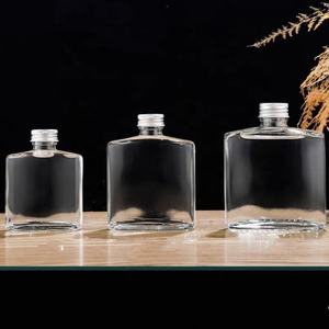 Großhandel Glasflaschen flasche für Getränkes aft Schnaps <span class=keywords><strong>Test</strong></span> probe 50ml 100ml 200ml Leere Alkohol Schnaps flaschen - Product Image 1