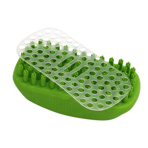 Brosse de toilettage pour <span class=keywords><strong>chien</strong></span> EUR PET, massage apaisant, shampoing pour animaux de compagnie, brosse de bain pour poils longs et courts, peigne courbé - Product Image 4