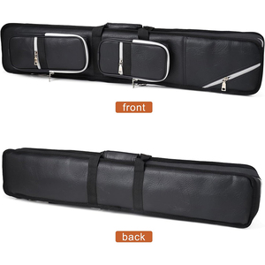 Échantillon gratuit étui pour queue de billard 4x5, étui pour bâton de billard pouvant contenir 4 embouts 5 manches, sac à dos pour queue de billard avec plusieurs poches pour accessoires - Product Image 2