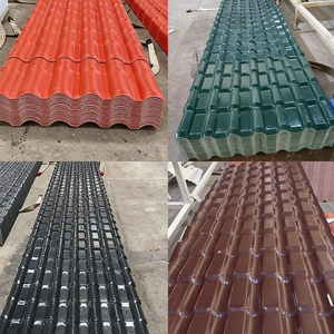 Tuiles de toit en résine synthétique ASA ondulées traditionnelles - <span class=keywords><strong>Isolation</strong></span> thermique et ignifuges, marque NOVI pour usage <span class=keywords><strong>extérieur</strong></span> en villa - Product Image 3