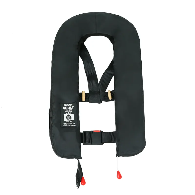 150N SOLAS leher tiup pfd kualitas premium ce kustom rompi perahu kayak paddle fishing Jaket penyelamat hidup