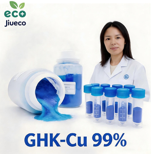 99% Purity GHK-Cu <b>Copper</b> Peptide Regrowth Skincare Blue <b>Copper</b> Peptides <b>Powder</b> Tripeptide-1 Cosmetic Raw Water-Dissolvent Jiueco - Product Image 2