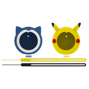 Étui <span class=keywords><strong>de</strong></span> protection avec coque <span class=keywords><strong>de</strong></span> lanière cadeau housse <span class=keywords><strong>de</strong></span> Protection anti-chute en Silicone pour <span class=keywords><strong>Switch</strong></span> Poke Pokeball GO PLUS - Product Image 5