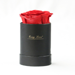 ของขวัญวันวาเลนไทน์ วันแม่ วันรับปริญญา ดอกกุหลาบนิรันดร์ธรรมชาติ ดอกไม้สดคงสภาพตลอดกาล ทำด้วยมือในกล่อง - Product Image 4