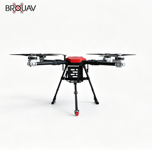 โดรนทำความสะอาดกระจกอุตสาหกรรม BROUAV สำหรับผนังภายนอกอาคารสูง - Product Image 1