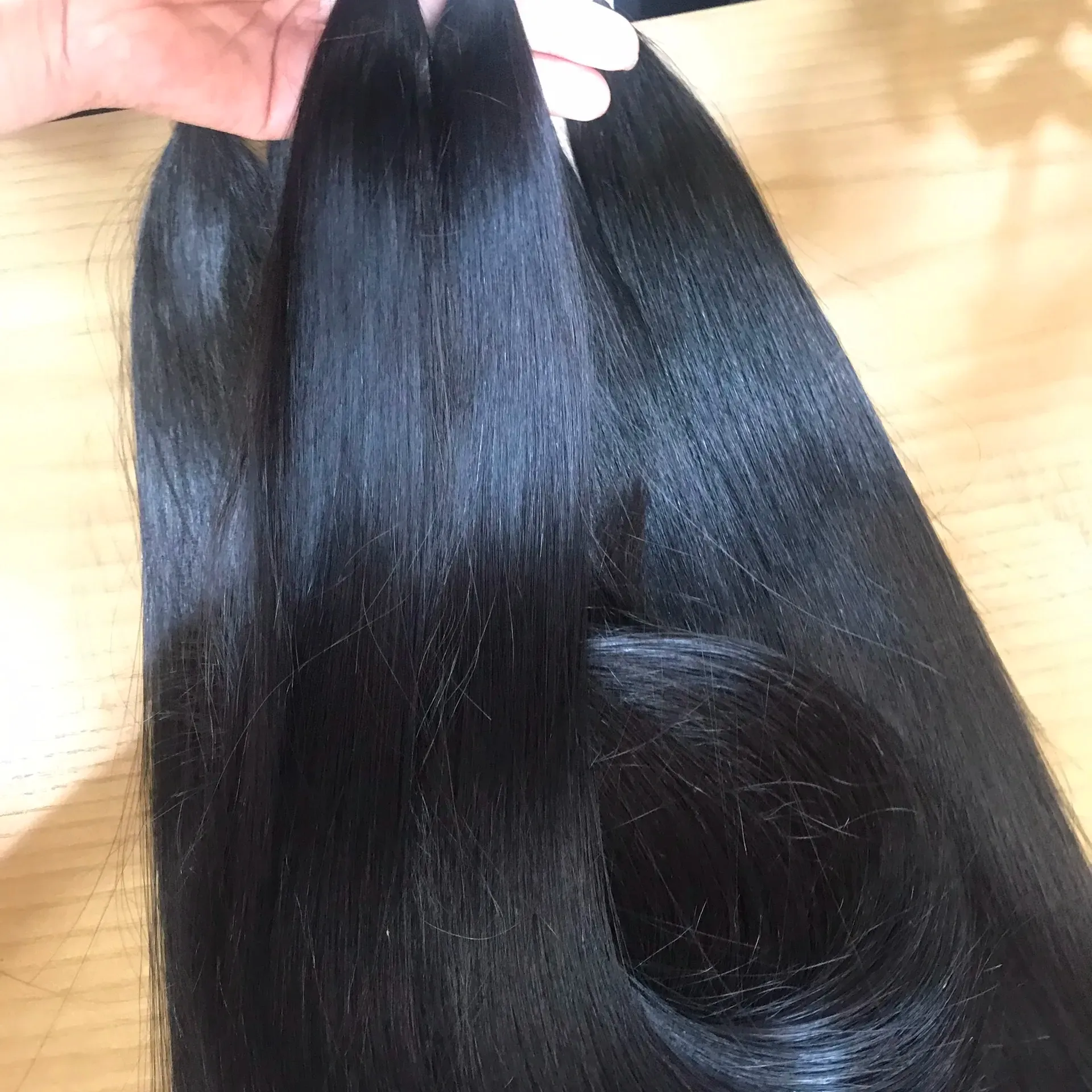 Best Selling Product 100% Real Remy Vietnamese & Cambodian Human Hair Extensions from Factory with Wholesale price Full Sizes