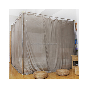 Moustiquaire <span class=keywords><strong>de</strong></span> protection EMF en fibre d'argent, baldaquin anti-ondes pour la mise à la terre, bloquant les signaux 5G, WiFi <span class=keywords><strong>et</strong></span> <span class=keywords><strong>de</strong></span> téléphonie cellulaire pour le sommeil en chambre - Product Image 2